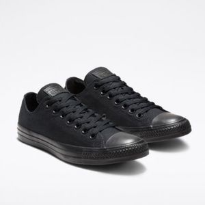 Black Chuck Taylor All Star Low Top